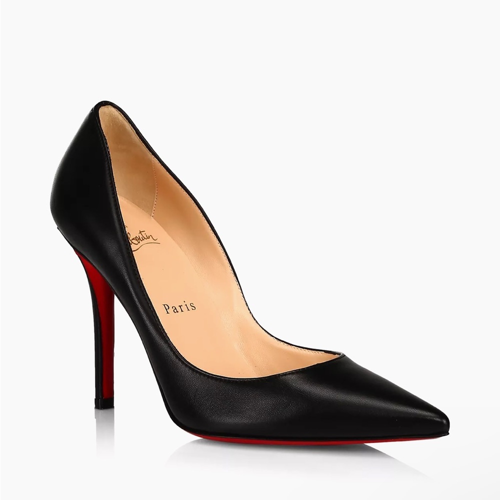 Christian Louboutin Décolleté 554 100 Blk Size 39.5 (9)